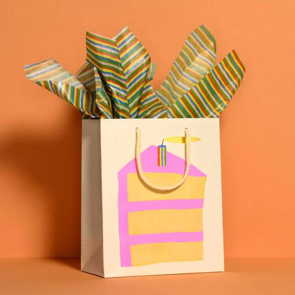 Colorful Stripe tissue paper